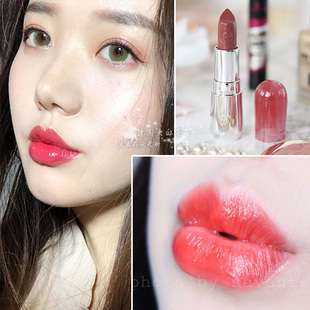 Temi酱 essence shine on2018年新款滋润胶囊唇膏口红06草莓红