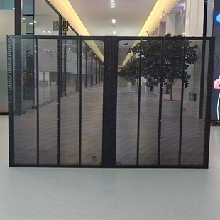 LED透明屏室外LED格栅显示屏户外LED全息透明屏Outdoor LED Trans