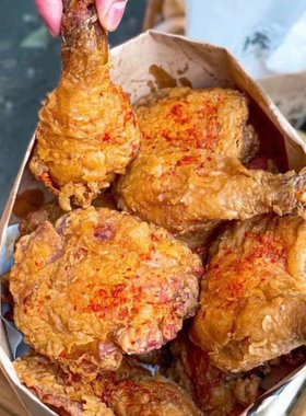 南京老式手枪腿 一大口鸡肉和爆出的卤汁 美味鸡腿不容错过