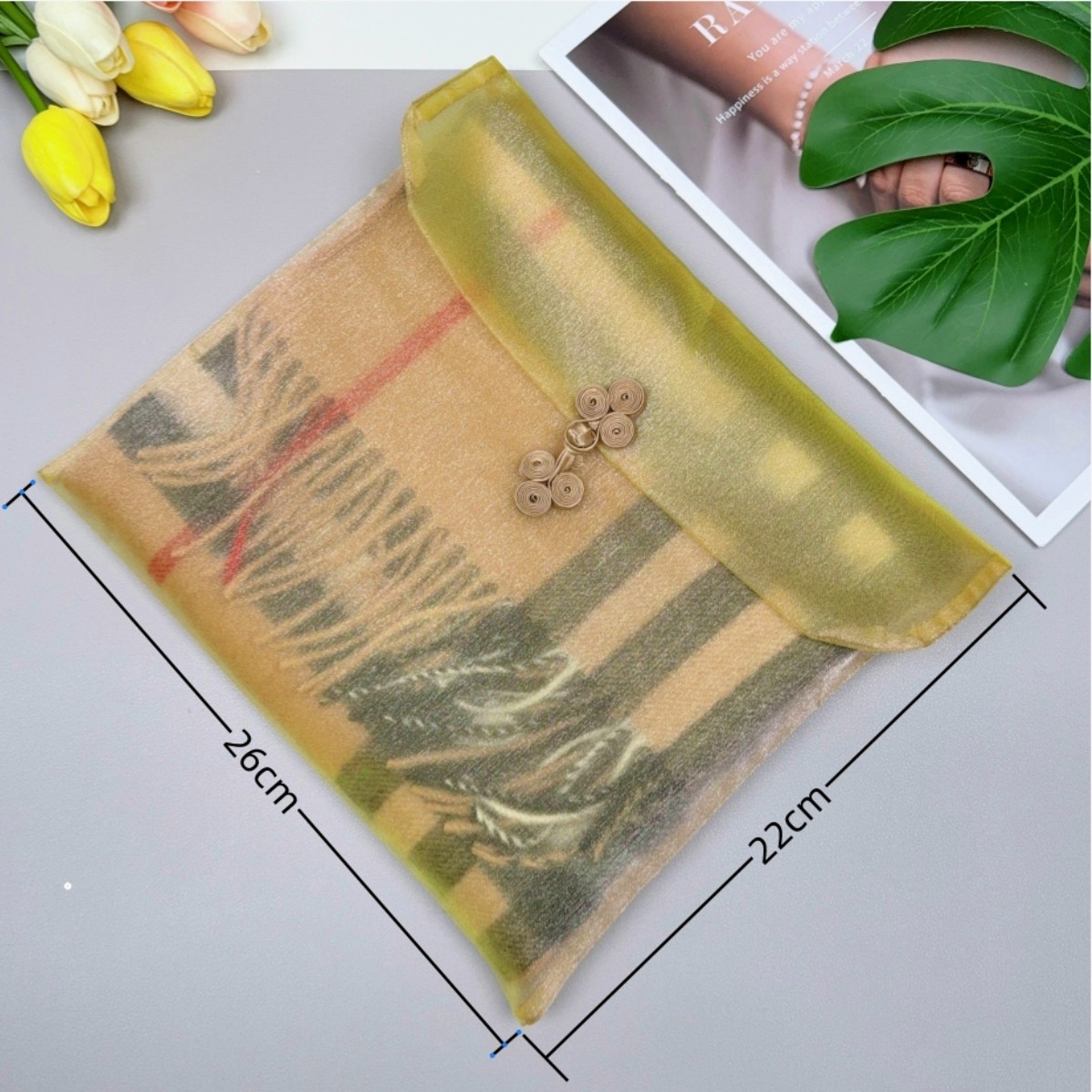 围巾收纳袋 羊绒围巾包装袋真丝丝巾方巾包装 纯色欧根纱收纳袋,收纳整理,其他收纳袋,淘宝优惠券,粉丝福利购,淘宝优惠卷