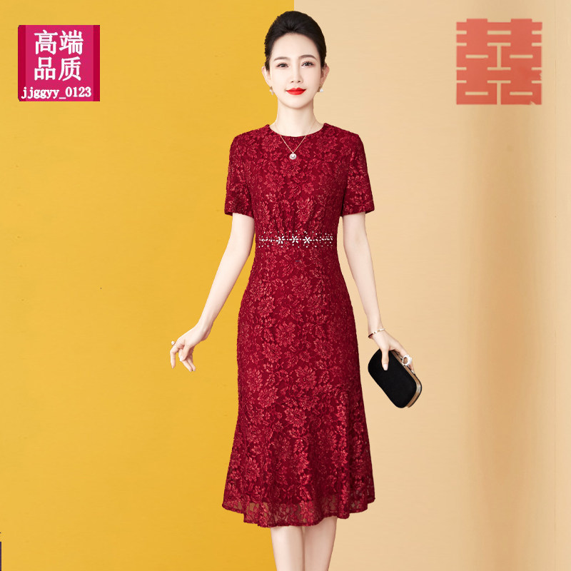 高端喜婆婆婚宴装礼服