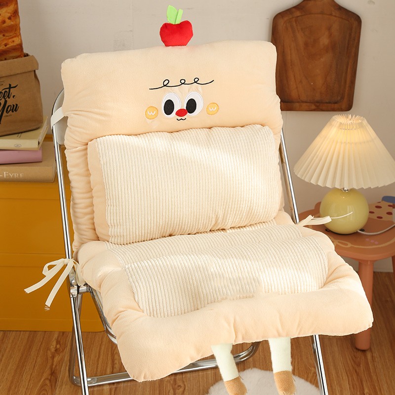 默默爱护腰靠背垫坐垫冬季加厚