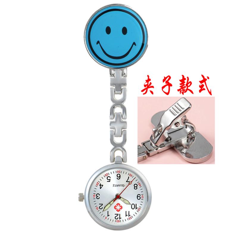 护士表笑脸挂表护士怀表女款胸表