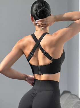 代购BOMBSHELL女HIGH IMPACT BRA高强度背心式防震上衣运动文胸