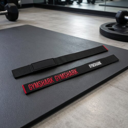 代购GYMSHARK男女SILICONE LIFTING STRAPS健身举重硬拉助力带
