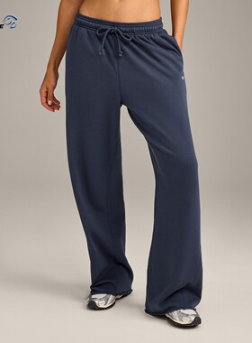 代购ONER ACTIVE女Raw Cut Lounge Joggers薄绒复古直筒运动长裤