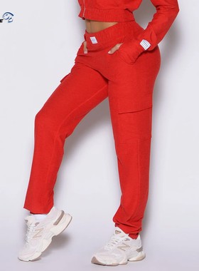 代购BOMBSHELL女CLOUD COMFORT JOGGERS透气休闲健身运动慢跑长裤