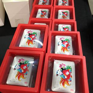 天津记忆礼物文创礼物杨柳青年画冰箱贴个性创意莲年有鱼