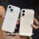 手机壳版 小红书 kate 透明圆边手机壳适用iPhone16方形摄像头软壳ins简约韩系风透明壳