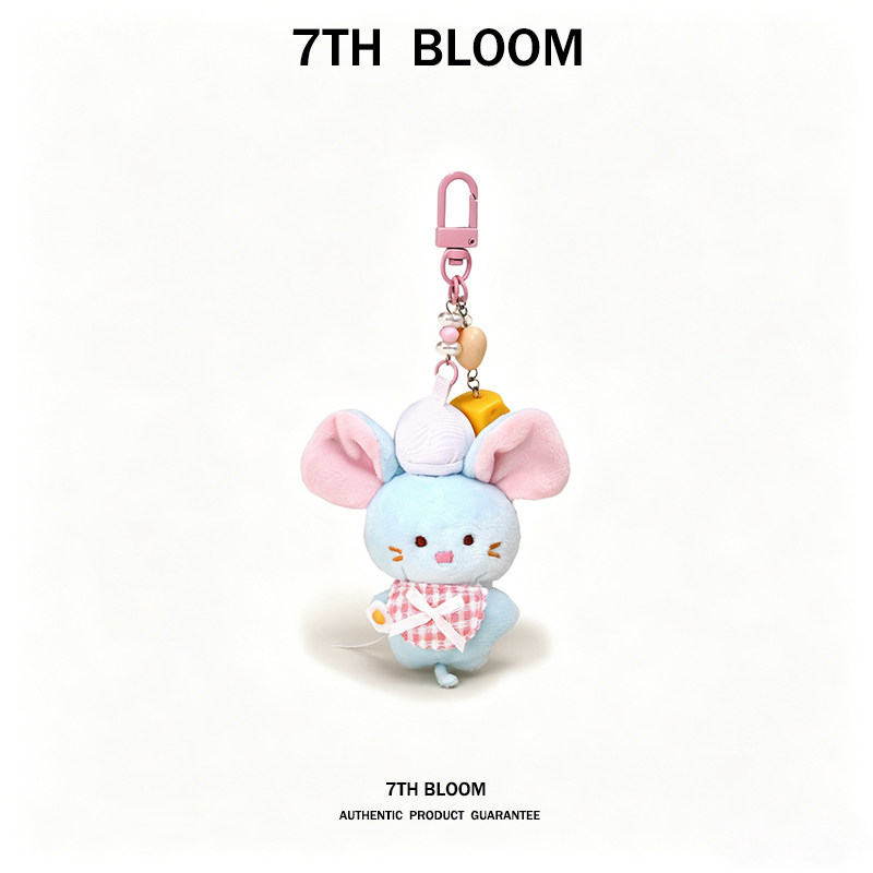 原创mini小崽大作战毛绒手机链小挂件可爱书包钥匙扣男女配饰批发