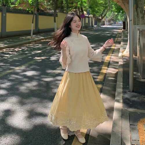 汉服女装唐装中国风改良旗袍复古