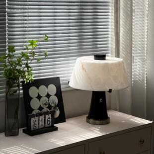 Cubie台灯设计师款侘寂云石客厅酒店样板房卧室轻奢侘寂风落地灯