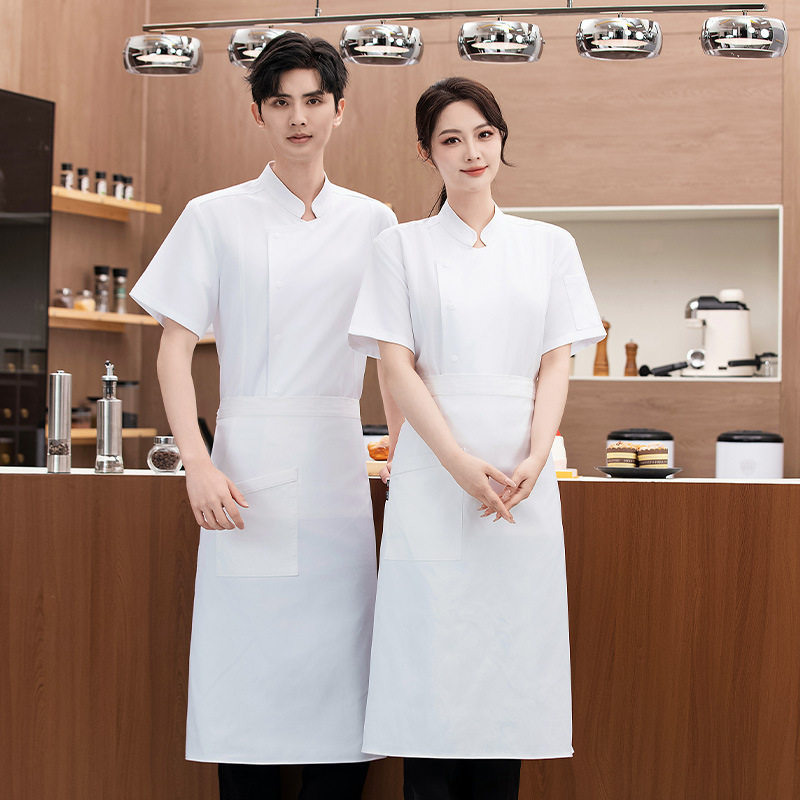 餐饮服务员与厨师专用短袖中式