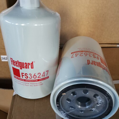 FS36247油水分离滤芯柴油格适配康明斯发动机发电机组
