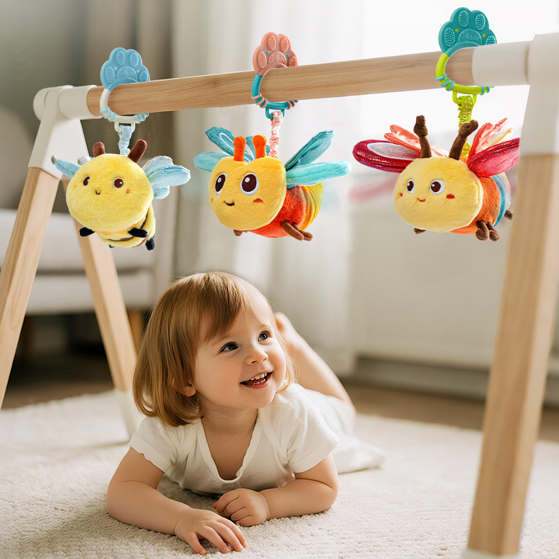 jollybaby昆虫飞飞玩偶玩具床铃