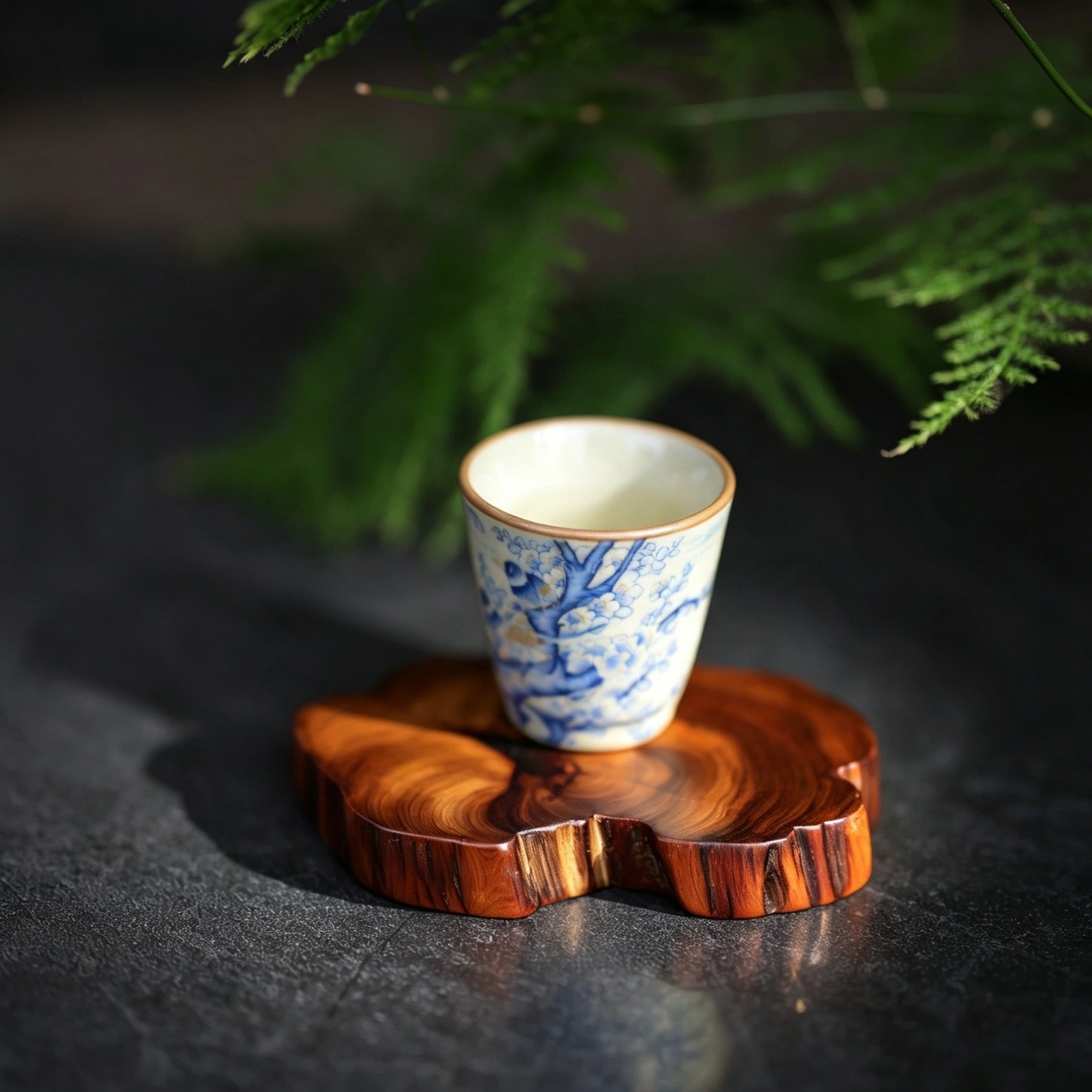 加柏舍崖柏文玩底座杯垫禅修安神图片