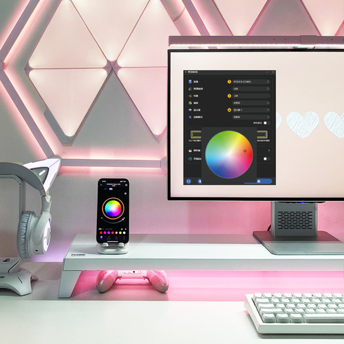 PCDOCK显示器抬高架智慧型增高架