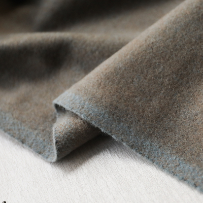 设计师大衣呢羊毛面料布料