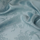 日本进口浅蓝灰色立体贯穿织锦提花三醋酸缎面布料设计师面料