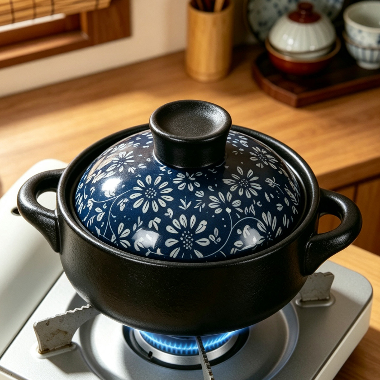 日式砂锅电磁炉专用炖锅燃气灶通用煲汤家用明火两用陶瓷煲小沙锅