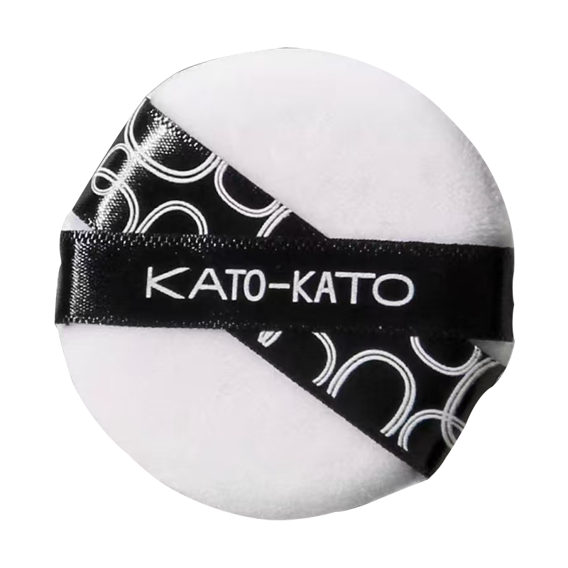KATO原装正品粉扑散粉粉饼专用定妆蜜粉植绒遮瑕透气不卡粉粉刷图片
