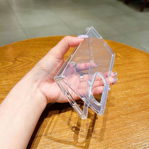 适用三星zfold5手机透明硅胶壳