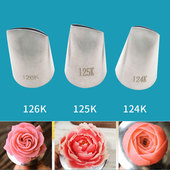 夹薄中号小号 扁花嘴扁嘴花瓣雏菊芍药花韩式 奥斯汀 玫瑰花裱花嘴