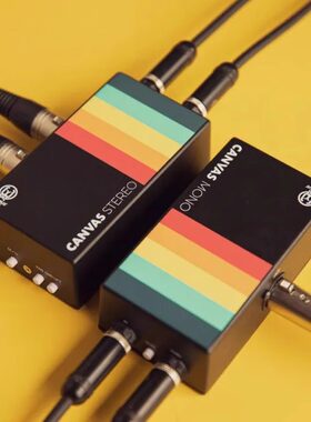 现货 Walrus Audio Canvas Re-Amp 单声道立体声DI盒子效果器线路