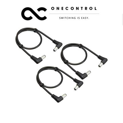 One Control 单块DC电源线 一组3条弯弯头