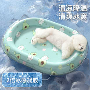 狗狗冰垫宠物夏天降温冰窝狗垫子睡觉用狗窝猫咪凉席夏季 凉垫用品