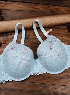 A16大码性感轻奢女交叉肩夏季薄款文胸70E75BCDE80C85BDE90CE95F