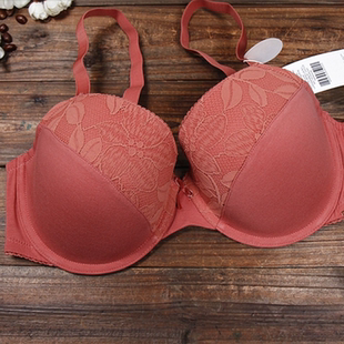 E23 法国原单性感蕾丝女内衣欧美时尚薄款胸罩上托文胸70A75AA85D