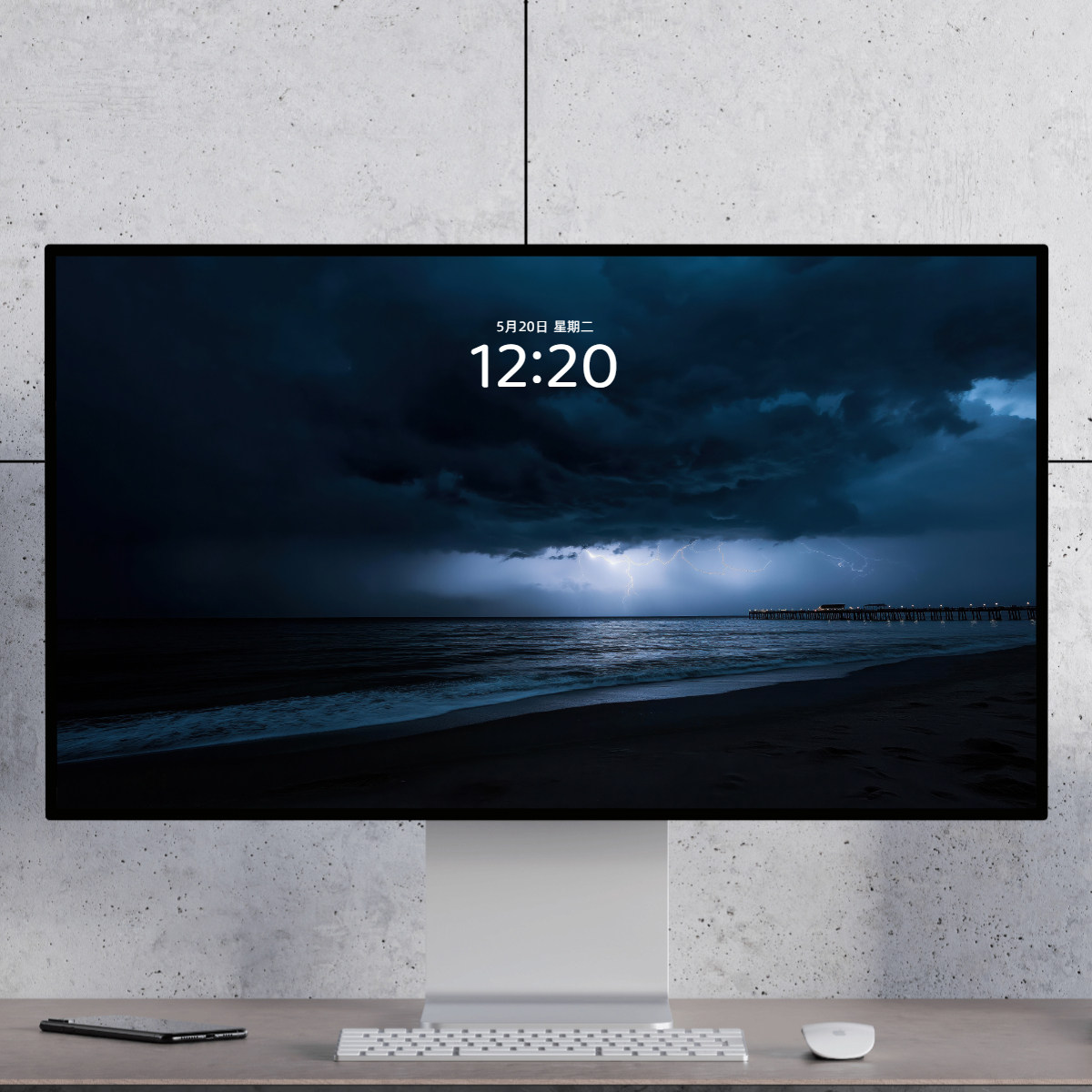 海上雷暴 震撼大自然 艺术壁纸电脑手机壁纸mac电脑ipad壁纸,商务/设计服务,设计素材/源文件,淘宝优惠券,粉丝福利购,淘宝优惠卷