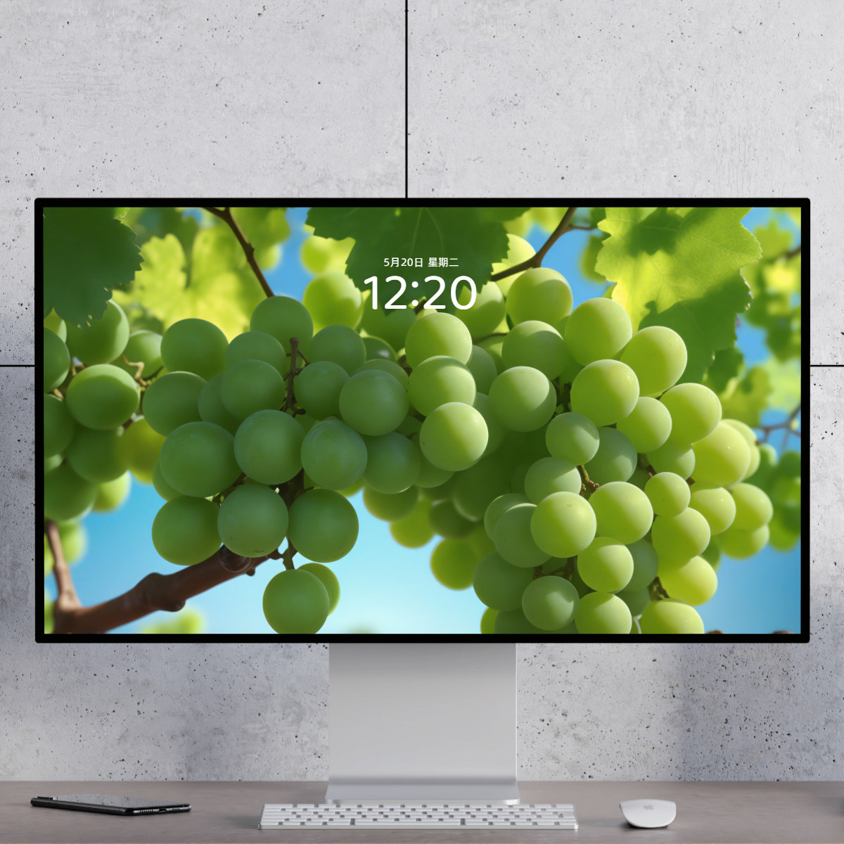 【2张】葡萄树 夏天清凉电脑手机壁纸ipad、Watch折叠手机壁纸,商务/设计服务,设计素材/源文件,淘宝优惠券,粉丝福利购,淘宝优惠卷