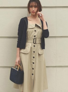 日本原单  Swi**ngle  抹胸肩带连衣裙