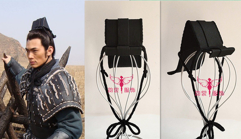 秦始皇兵马俑古装头冠秦朝士兵头饰春秋战国秦俑古装发冠发饰73款