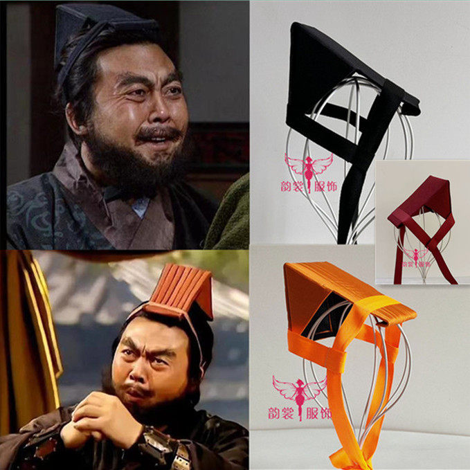 秦朝兵马佣发冠发饰三国张飞头饰发冠姜维头饰发冠73款