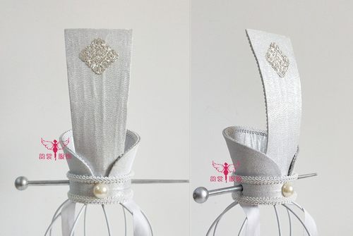 古风蓝忘机魏无羡头饰汉服发冠