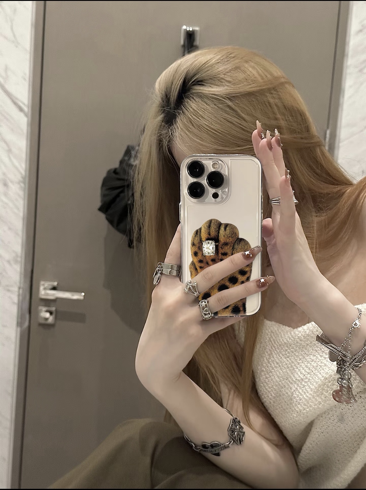 钻豹适用iPhone17手机壳适用苹果16ProMax透明15新款14Pro外壳17Air保护13pm套14Plus12防摔11全包xrxs简约78