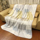 罗 180 法兰绒单层毯毛毯毯子盖毯沙发毯办公室午睡毯规格：150