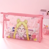 Водонепроницаемая вместительная и большая косметичка, портативная маленькая сумка для хранения, сумка через плечо для путешествий, популярно в интернете