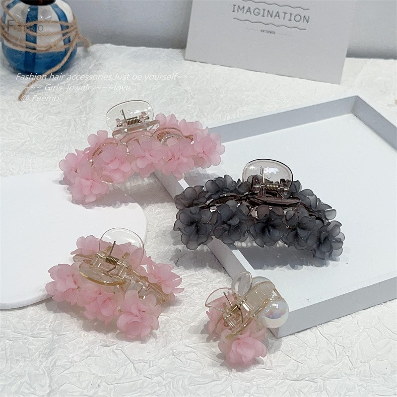 妃曼抓夹亚克力日韩风