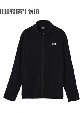 TheNorthFace北面 polartec抓绒保暖立领夹克外套男NF0A5B44JK3