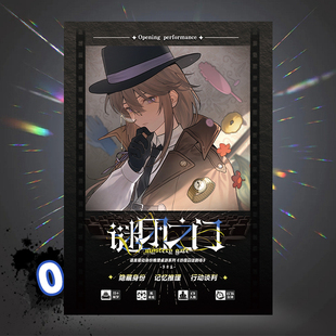 彷徨囚徒剧场0幕：谜团之门 身份推理聚会二次元桌游潮玩周边