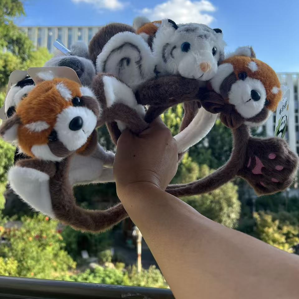 熊猫发箍毛绒头饰熊猫搞怪头箍