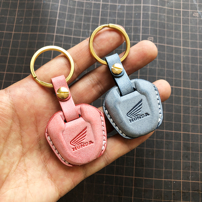 适用钥匙DIY真皮手工真皮