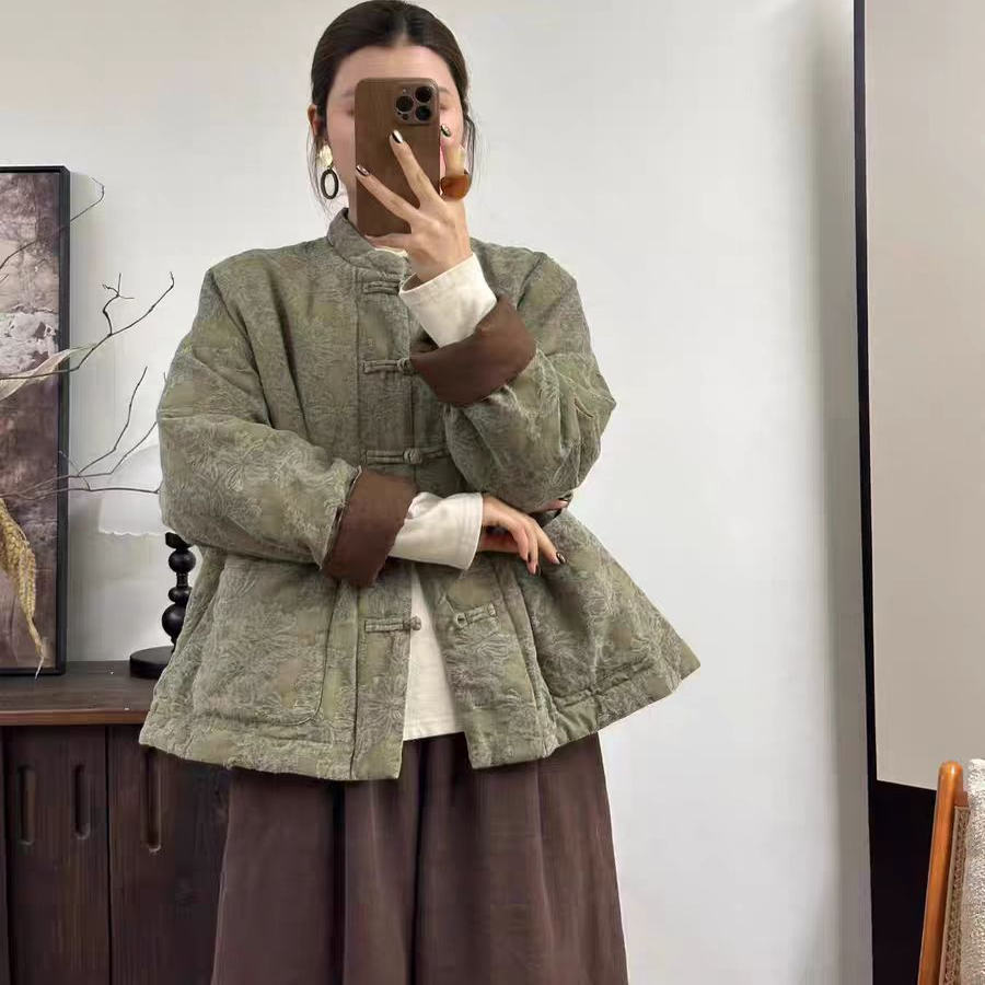 棉衣显瘦百搭夹棉保暖外套上衣女