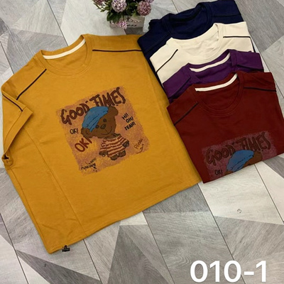 减龄T恤宽松显瘦圆领洋气上衣女