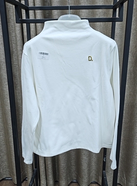 17443高弹力加厚德绒半高领柔软内搭打底衫保暖百搭休闲宽松上衣