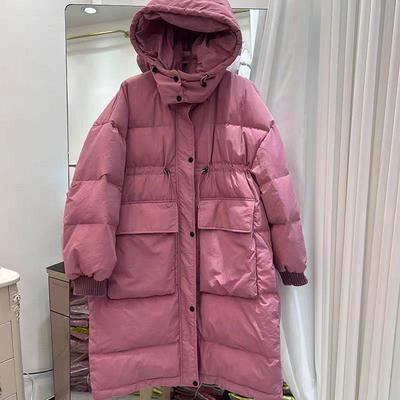 羽绒服大码宽松休闲白鸭绒外套